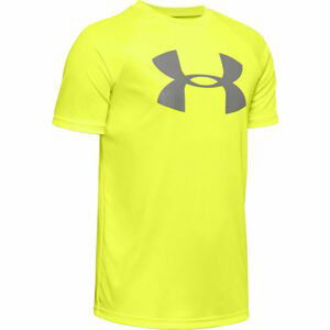 Under Armour TECH BIG LOGO SS Chlapecké triko, žlutá, velikost S