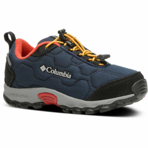 Columbia FIRECAMP SLEDDER 3 WP Dětská outdoorová obuv, tmavě modrá, velikost 31