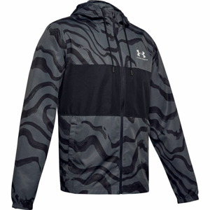 Under Armour SPORTSTYLE WIND PRINTED HOODIE JACKET  XXL - Pánská bunda