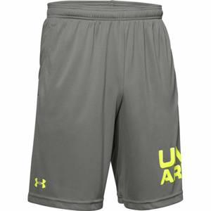 Under Armour TECH WORDMARK SHORTS šedá XL - Pánské kraťasy