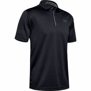 Under Armour TECH POLO Pánské triko, Černá,Šedá, velikost