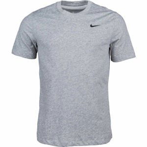 Nike DRY TEE DFC CREW SOLID M Pánské tričko, šedá, velikost S