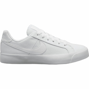 Nike COURT ROYALE AC CANVAS bílá 9.5 - Dámská volnočasová obuv