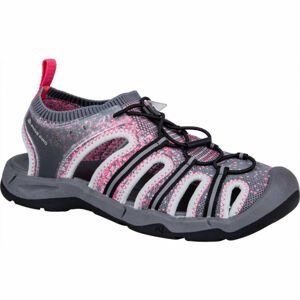 ALPINE PRO DROMA Dámské sportovní sandály, Tmavě šedá,Černá,Růžová, velikost 40