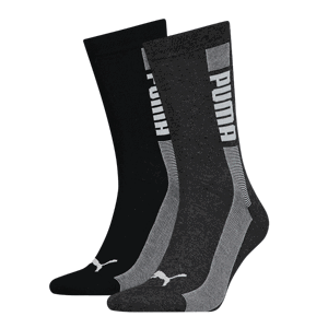 Puma SOCK 2P UNISEX černá 43 - 46 - Ponožky