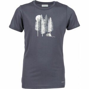 Columbia RANCO LAKE SHORT SLEEVE TEE tmavě modrá XS - Dětské triko