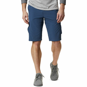 Columbia SILVER RIDGE™ II CARGO SHORT Pánské outdoorové kraťasy, modrá, velikost 32/10