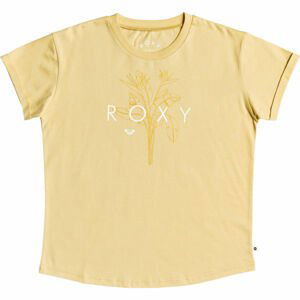 Roxy EPIC AFTERNOON LOGO žlutá L - Dámské tričko