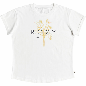 Roxy EPIC AFTERNOON LOGO bílá S - Dámské tričko