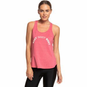 Roxy KEEP TRAINING TANK Dámský tréninkový top, růžová, velikost XS