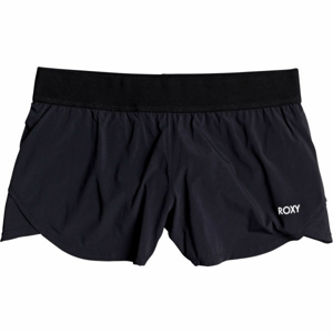 Roxy SUNNY TRACKS SHORT 2 Dámské šortky, Černá,Bílá, velikost L