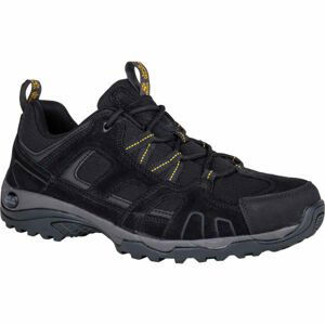 Jack Wolfskin MONTANA HIKE LOW Pánská outdoorová obuv, černá, velikost 40.5