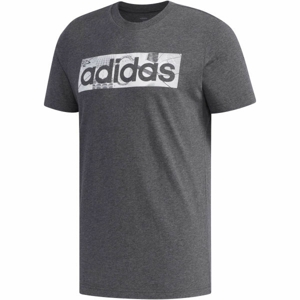 adidas BXD PHOTO TEE tmavě šedá L - Pánské tričko