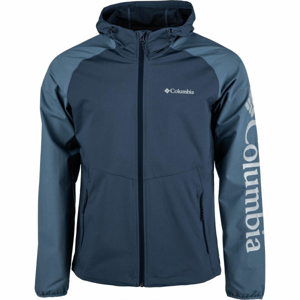 Columbia PANTHER CREEK JACKET modrá M - Pánská nepromokavá bunda