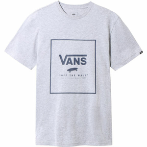 Vans MN PRINT BOX ATHLETIC Pánské triko, Šedá,Černá, velikost