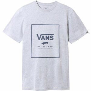 Vans MN PRINT BOX ATHLETIC Pánské triko, Šedá,Černá, velikost