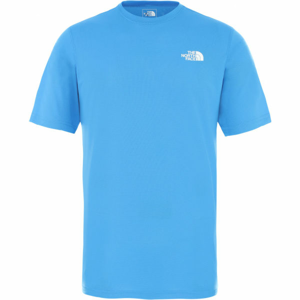 The North Face FLEX II S/S CLEAR modrá L - Pánské tričko