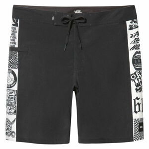 Vans MN V66 BOARDSHORT černá 34 - Pánské koupací šortky