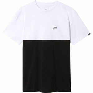 Vans MN COLORBLOCK TEE Pánské triko, černá, velikost L