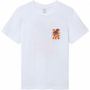 Vans WM PHOTO OP Dámské tričko, Bílá,Černá,Oranžová, velikost L