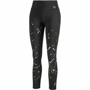 Puma METAL SPLASH SPLATTER TIGHT černá XS - Dámské sportovní legíny