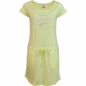 Russell Athletic ŠATY DÁMSKÉ ŽLUTÉ Dámské šaty, žlutá, velikost M