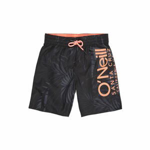 O'Neill PB CALI FLORAL SHORTS Chlapecké šortky do vody, černá, velikost 164