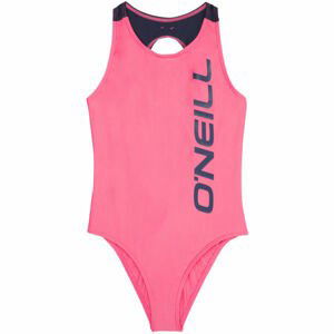 O'Neill PG SUN & JOY SWIMSUIT Dívčí jednodílné plavky, růžová, velikost 176