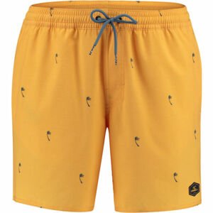 O'Neill PM MINI PALMS SHORTS žlutá XS - Pánské koupací šortky