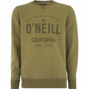 O'Neill LM HENSLEY CREW SWEATSHIRT tmavě zelená XXL - Pánská mikina