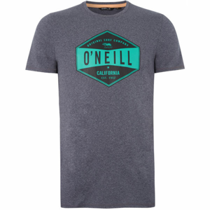 O'Neill PM SURF COMPANY HYBRID T-SHIRT Pánské tričko, Šedá,Zelená, velikost