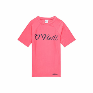 O'Neill PG LOGO S/SLV SKINS růžová 6 - Dívčí tričko