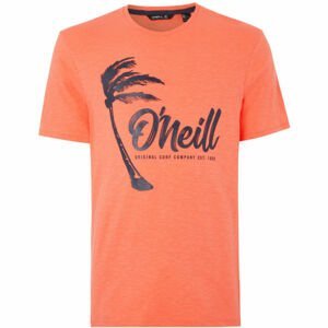 O'Neill LM PALM GRAPHIC T-SHIRT oranžová M - Pánské tričko