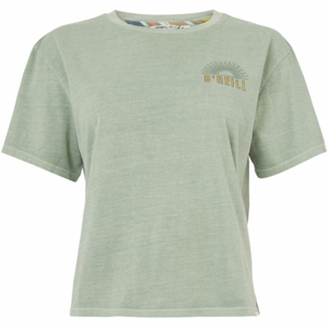O'Neill LW LONGBOARD BACKPRINT T-SHIRT zelená XS - Dámské tričko