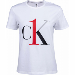 Calvin Klein S/S CREW NECK bílá M - Dámské tričko