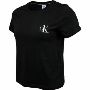 Calvin Klein S/S CREW NECK černá S - Dámské tričko