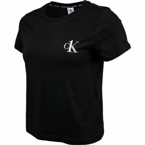 Calvin Klein S/S CREW NECK černá XL - Dámské tričko