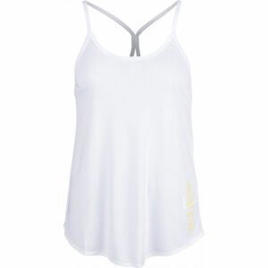 Calvin Klein TANK TOP Dámský sportovní top, Bílá,Žlutá, velikost S