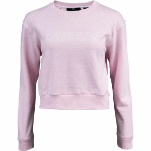 Calvin Klein PULLOVER růžová S - Dámská mikina