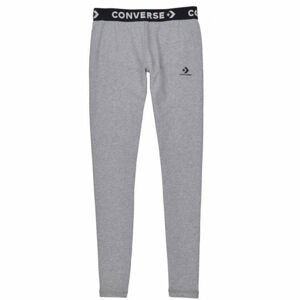 Converse WOMENS WORDMARK LEGGING Dámské legíny, Šedá,Černá, velikost