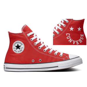 Converse CHUCK TAYLOR ALL STAR Unisex vysoké tenisky, červená, velikost 38