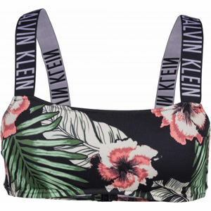 Calvin Klein BANDEAU-RP-PRINT Dámský vrchní díl plavek, Mix, velikost