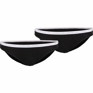 Calvin Klein BIKINI 2PK Dámské kalhotky, černá, velikost S