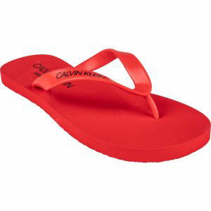 Calvin Klein FF SANDALS Pánské žabky, červená, velikost 37/38