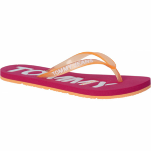 Tommy Hilfiger POP COLOR BEACH SANDAL Dámské žabky, růžová, velikost 36