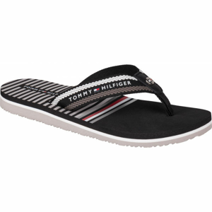 Tommy Hilfiger STRIPY FLAT BEACH SANDAL  39 - Dámské žabky