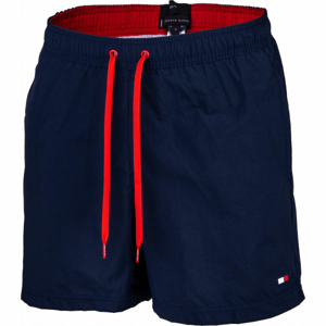 Tommy Hilfiger SF MEDIUM DRAWSTRING tmavě modrá S - Pánské šortky do vody