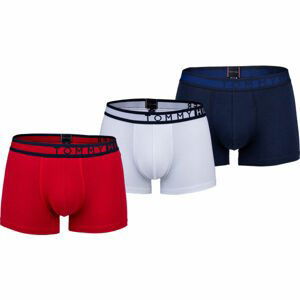 Tommy Hilfiger 3P TRUNK Pánské boxerky, tmavě modrá, velikost