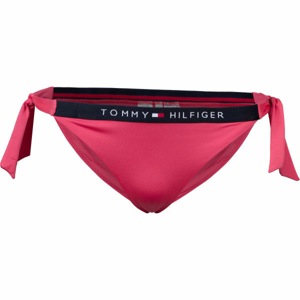 Tommy Hilfiger CHEEKY SIDE TIE BIKINI Dámský spodní díl plavek, růžová, velikost M