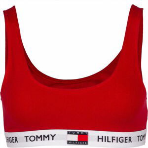 Tommy Hilfiger BRALETTE Dámská podprsenka, červená, velikost XS